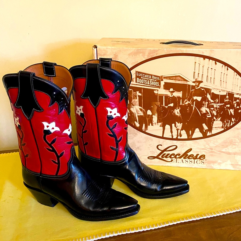 Authentic, Custom Lucchese Boots
